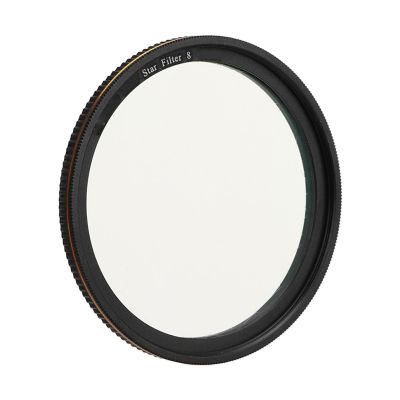 Adjustable Starlight Filter, Coating Filter Kit with Double Frame Rotation Design, Camera Lens Effects Filters for Night Scenery Jewelry Glassworks (62mm)