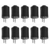 eMagTech 10PCS 2 Pin DIN Male Speaker Plug Loudspeaker Cable Plug for Loudspeakers Amplifiers Subwoofer Amplifier Computers PC DVD Player Game Console Keyboard view 1