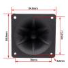 CCeCCe 2 Pack Component Square Tweeter 3.25" x 3.25" Piezo Horn Element Replacement DJ Speaker Loudspeaker Buzzer Treble with Screws for Car Audio Home Speakers Sound Box view 3