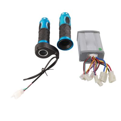 Electric Motor Controls,24V 800W Brush Motor Speed Controller With Throttle Grip For Scooter Electric Tricycle Bike