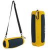 Silicone Case Cover for Charge 5 Bluetooth Speaker, Portable Travel Carrying Protective Sleeve Skin Case with Shoulder Strap and Carabiner (Yellow) view 1