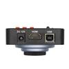 38MP USB HDMI Camera 1080P Industry Video Microscope HD Camera & 100X C-Mount Lens Whit 56-LED Adjustable Ring Light view 4