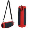 Silicone Case Cover for Charge 5 Bluetooth Speaker, Portable Travel Carrying Protective Sleeve Skin Case with Shoulder Strap and Carabiner (Red) view 1