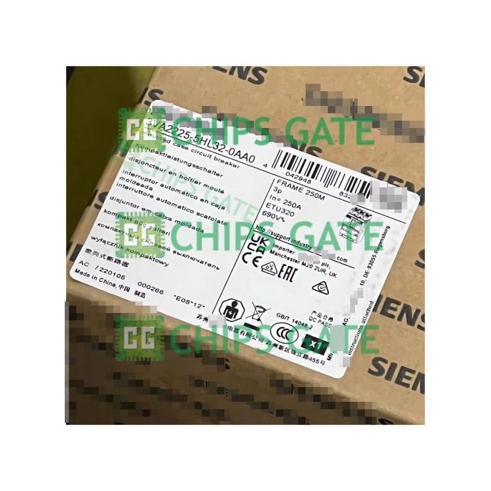 3VA2225-5HL32-0AA0 / 3VA22255HL320AA0 (New)