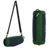Silicone Case Cover for Charge 5 Bluetooth Speaker, Portable Travel Carrying Protective Sleeve Skin Case with Shoulder Strap and Carabiner (Green) view 1