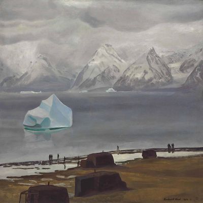 Spring Thaw, Greenland : Rockwell Kent : Archival Quality Art Print