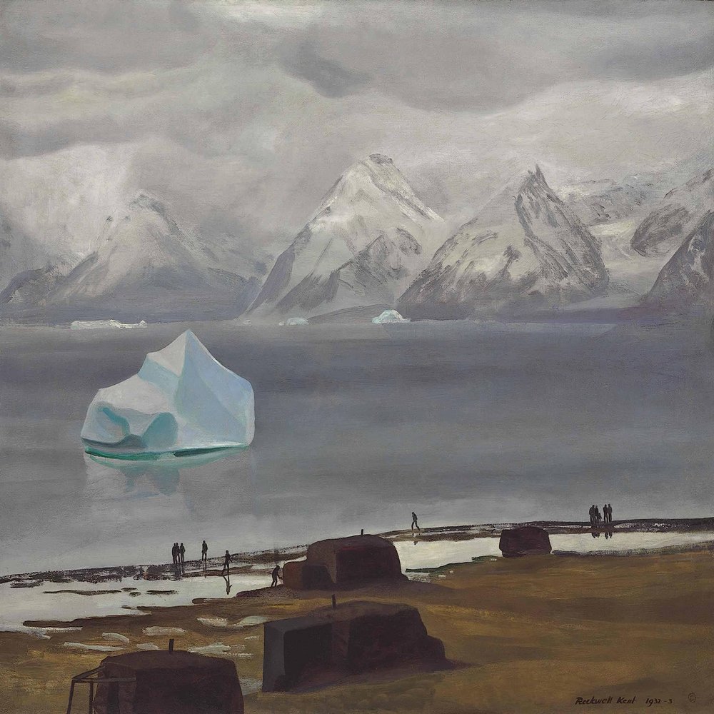 Spring Thaw, Greenland : Rockwell Kent : Archival Quality Art Print