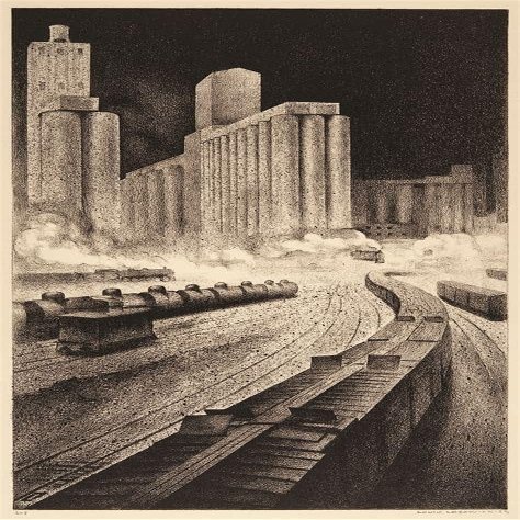 Louis Lozowick : Untitled : 1933 : Archival Quality Art Print