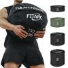 Fitarc Sandbag Workout Bag, Sand Bags for Weight Training, Sandbag for Fitness and Strength Training, Cross-Training & Exercise, Workouts Equipment Sand Not Included (Black 150LB) view 1