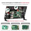wisecoco 7 inch LCD Touch Screen for Raspberry Pi Portable Monitor IPS 1024 * 600 No-Cable-Needed Dual-Speaker with OSD HDMI Touchscreen Display for RPi 5 4 3 2 Zero B B+ Windows Drive-Free view 3