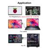 wisecoco 7 inch LCD Touch Screen for Raspberry Pi Portable Monitor IPS 1024 * 600 No-Cable-Needed Dual-Speaker with OSD HDMI Touchscreen Display for RPi 5 4 3 2 Zero B B+ Windows Drive-Free view 4