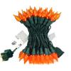 ESOLTON Halloween Lights Orange Light 70 LED C5 Blubs 120V High-Voltage Plug in Connectable Christmas String Lights for Indoor Outdoor use Halloween Tree Home Party Thanksgiving view 1