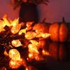ESOLTON Halloween Lights Orange Light 70 LED C5 Blubs 120V High-Voltage Plug in Connectable Christmas String Lights for Indoor Outdoor use Halloween Tree Home Party Thanksgiving view 4