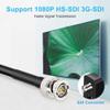 XRDS -RF SDI Cables 300FT, HD-SDI Cable 75 Ohm BNC Male to BNC Male Video Coaxial Cable for Video Surveillance Camera CCTV System view 4