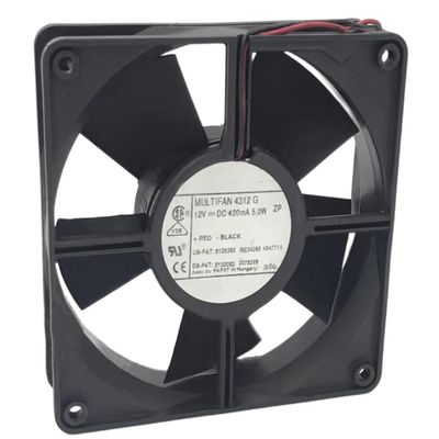 12V MULTIFAN 4312 G 420mA 5W 12032 Cooling Fan 2-Wire 4312G