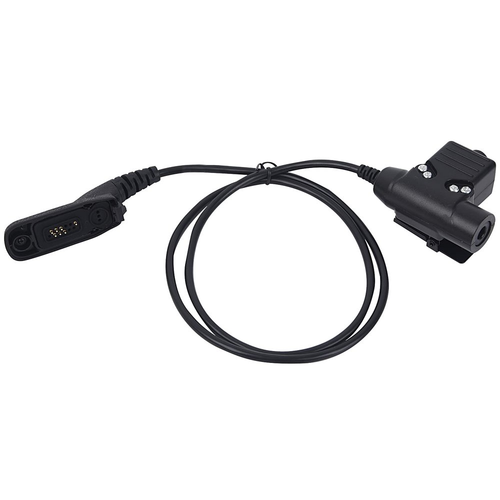 Pdflie Multipin Ptt Adapter Military Wiring NATO US U94 PTT Compatible with Motorola APX 6000 7000 8000 xpr 7550e