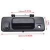 HD Trunk Handle Vehicle Liftgate Latch Handle Tailgate Handle Camera Rear View Reverse Backup Parking Camera for Toyota Tundra 2014-2020 Toyota Tacoma 2016-2020 Waterproof Night Vision view 2