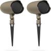 JBL Professional GSF3TN Ground-Stake Waterproof, Outdoor Landscape, Garden Speaker, 3" Coax Tan, 1 Pair of Speakers view 1