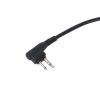 Pdflie 2 Pin U94 Ptt Radio Headset Adapter Cable for Motorola Walkie Talkies(NATO US Military Wired,Black) view 2