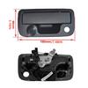 170 Degree Liftgate Latch Handle Tailgate Handle Camera Car Rear View Reverse Backup Pickup Parking Camera Waterproof Night Vision for Volkswagen Amarok 2010-2020 view 2