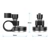 CAMVATE 19mm Rod Clamp with ARRI-Style Rosette (Black) view 2
