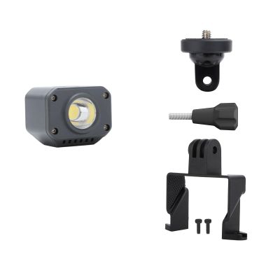 SOLKIN Drone Accessories Led Light for DJI Avata Camera Top Bracket Sports Action Camera Adapter Mount Clamp Holder Fix Expansion Flashlight (Color : Bracket and Lights)