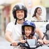 QSPORTPEAK Motorcycle Helmet Bluetooth Headset, E1+ Bluetooth 5.1 Headset Intercom,HD Sound Quality,Specially Designed for Safety Motorcycle Riding,Connect 2 Mobile Phones view 3