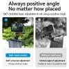 Backpack Clip 360 Swivel Mount for GoPro Insta360 Accessories, Bag Belt Shoulder Strap Holder Attachment for Go Pro Max Hero 12 11 10 9 8 7 6 5, Insta 360 X3 X4 Ace Pro, DJI Action 3 4 Osmo Pocket 3 view 2