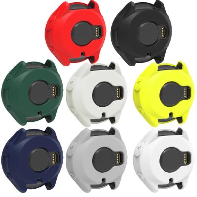 TenCloud Smartwatch Accessories Intended for Garmin Forerunner 965 Silicone Protective Case Cover Shell Protective Case Intended for Garmin Forerunner 965 Soft and Durable (8Colors)