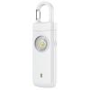ANKOSHUN Rechargeable Personal Alarm for Women - Christmas Birthday Gifts for Women, Daughter, College Student, Teen Girl, Elders, Kids, Siren Alarm, USB Charging, White view 1