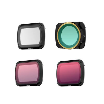 SOLKIN Drone Accessories for Mavic Air 2 Lens Filter MCUV CPL ND4 ND8 ND16 ND32 ND/PL Filters for DJI Mavic Air 2 Drone Camera Lens Kit Accessories (Color : MCUV CPL ND4 ND8)
