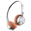 iKF R1 Wireless Bluetooth Headphones, Retro Classic Lightweight Headset, Builti-in Mic, 60H Playback, Dual Device Connectivity, Low Latency, App Customization,Throwback 80s 90s,OOTD, Brown view 1