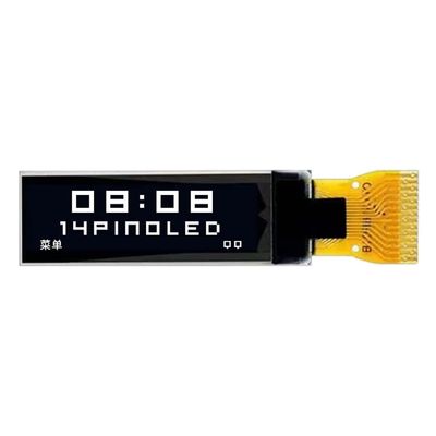 0.87 inch OLED display white light 128 x 32 LCD screen HD highlight