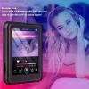 MP3 Player with Bluetooth, 4GB 2.4 Inch HD Full MP3 MP4 Player Portable Music Player with FM Radio, E Books, Voice Recorder, Support 256GB (Black) view 2