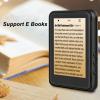 MP3 Player with Bluetooth, 4GB 2.4 Inch HD Full MP3 MP4 Player Portable Music Player with FM Radio, E Books, Voice Recorder, Support 256GB (Black) view 4