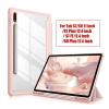 SOENS Compatible with Samsung Galaxy Tab S7 S8 11 S8 S7 Plus FE 12.4" Case Transparent Back Tablet Case with Pencil Holder (Color : Rose Gold, Size : for Tab S8 11 inch) view 2
