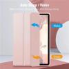 SOENS Compatible with Samsung Galaxy Tab S7 S8 11 S8 S7 Plus FE 12.4" Case Transparent Back Tablet Case with Pencil Holder (Color : Rose Gold, Size : for Tab S8 11 inch) view 3
