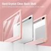 SOENS Compatible with Samsung Galaxy Tab S7 S8 11 S8 S7 Plus FE 12.4" Case Transparent Back Tablet Case with Pencil Holder (Color : Rose Gold, Size : for Tab S8 11 inch) view 4