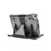 PIVOT A22A Atlas Tablet Case - Fits iPad (10th gen.) - 360 Degree Protection - for Professional Pilots, General Aviation - Gray Body/Black Clip view 1