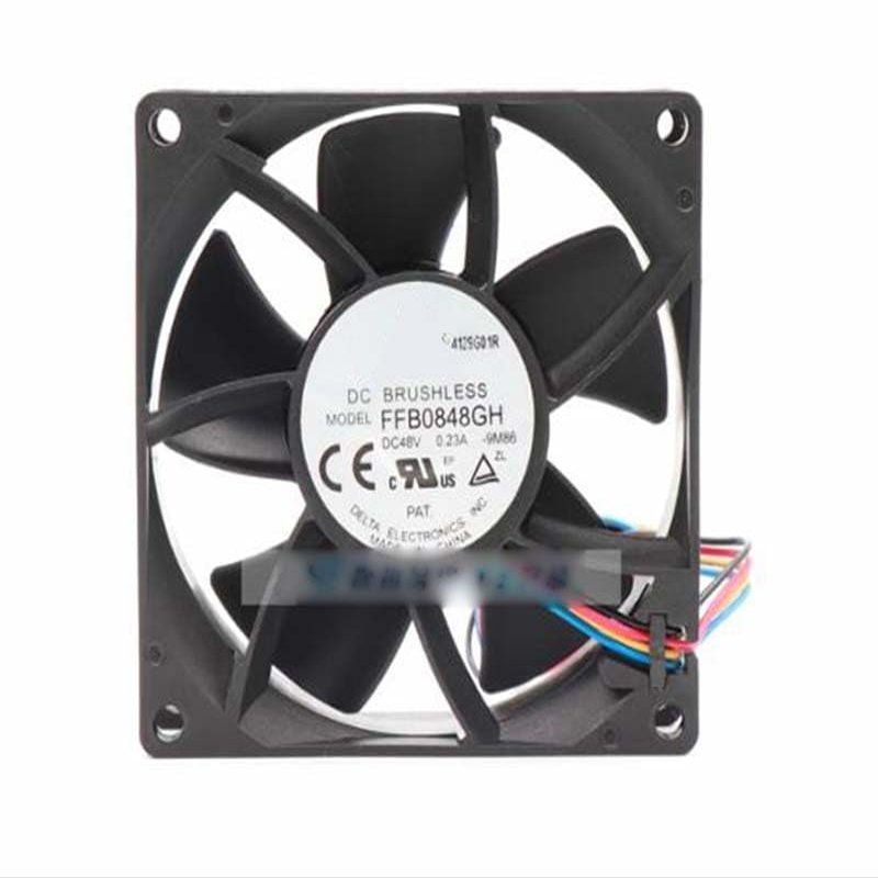 Zyvpee 80MM FFB0848GH 24V 0.23A 4 Wires PWM 8CM Server Cooling Fan 80x80x25mm