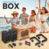 Pyle 500 Watt Bluetooth Indoor Outdoor Speakers Pair - Dual Waterproof 5.25 2-Way Full Range Speaker System w/ 1/2 High Compliance Polymer Tweeter | Home, Boat, Marine, Deck, Patio, Poolside (Black) view 2