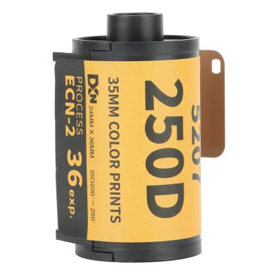Color Print Film, 200-250 Degree 35mm Color Negative Film for 135 Camera, High Definition Wide Exposure High Contrast High Resolution Camera Color Film for Beginners, 8 Sheets (36 Sheet)