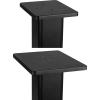 Dayton Audio Universal Wood Speaker Stand Pair (36in Black) view 4