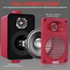 Pyle 200 Watt Bluetooth Indoor Outdoor Speakers Pair - Dual Waterproof 3.5 2-Way Full Range Speaker System w/ 1/2 High Compliance Polymer Tweeter | Home, Boat, Marine, Deck, Patio, Poolside (Red) view 2