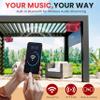 Pyle 200 Watt Bluetooth Indoor Outdoor Speakers Pair - Dual Waterproof 3.5 2-Way Full Range Speaker System w/ 1/2 High Compliance Polymer Tweeter | Home, Boat, Marine, Deck, Patio, Poolside (Red) view 4