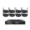 8CH 8MP POE Home Security Camera System with 8 Dual Lens Cameras, 4K Surveillance NVR Kit with Two Way Audio, Color Night Vision, Motion Detection, for Outdoor and Indoor view 1