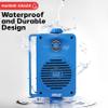 Pyle Wireless Bluetooth Speaker System, 3.5" 2-Way Indoor Outdoor Waterproof Speakers with Polymer Tweeter, Heavy Duty ABS, Quick Connect Terminals, Perfect for Deck, Patio, Poolside, Boats (Blue) view 3