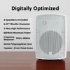 Dual Electronics LU63PW 6.5" 3-Way High Performance Outdoor Indoor Wired Speakers | Effortless Set Up | Home, Pool, Patio, Garage Use | Weather Resistant | Expansive Stereo Sound Coverage | White view 2