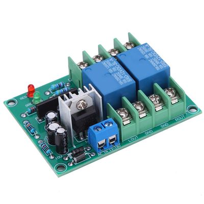 2.0 Channel Power Amplifier Boards AC12-18V 10A Speaker Circuit Board High Power Relays Power On Mute Delay Audio Amplifier Speaker Protector