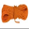 B2BPlusC Ultra Light Dyneema Reflective Orange Rope 1/16 Inch Diameter | 440lbs Breaking Strain | Tent Guy Guide Rope | Suitable for Sailing, Dinghy, Yachting, Cruising, Racing - 120 Feet view 1